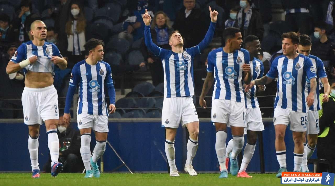 لیگ اروپا ؛ پورتو 2 - 1 لاتزیو ؛ برد سخت شاگردان کونسسائو در شب نیمکت نشینی مهدی طارمی