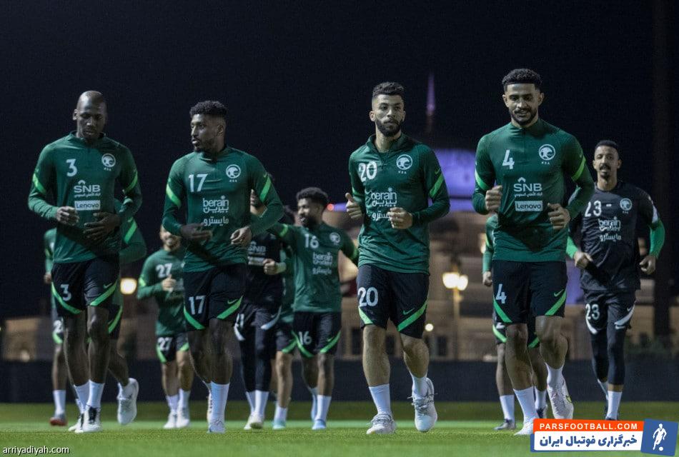 تمرینات ویژه تیم ملی عربستان