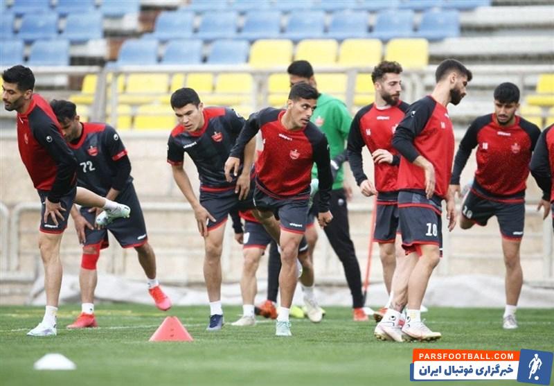 گزارش تمرین سنگین پرسپولیس در غیاب سیامک نعمتی