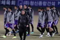 تیم ملی ؛ تعجب بازیکنان تیم ملی فوتبال ایران از سرمای شدید در سئول