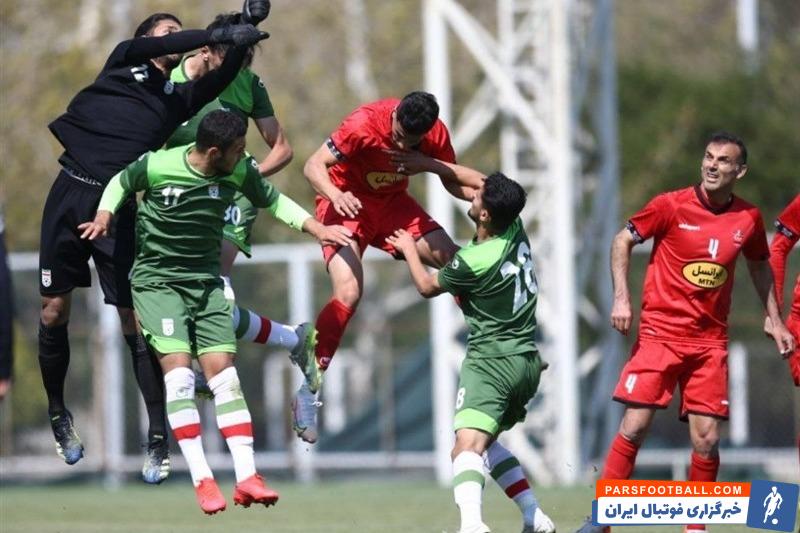 دیدار دوستانه تیم امید و پرسپولیس