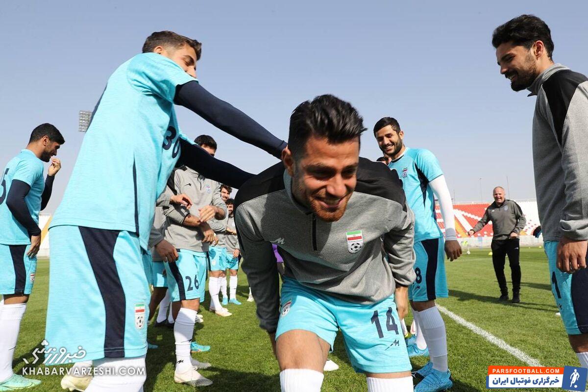 جشن تولد در اردوی تیم ملی