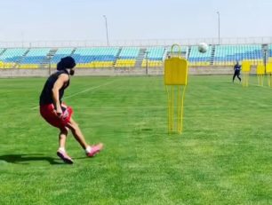 تمرینات رامین رضاییان