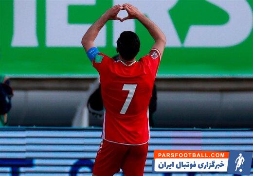 تیم ملی ؛ علیرضا جهانبخش بهترین بازیکن دیدار ایران برابر لبنان شد