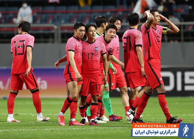 دیدار تیم ملی ایران برابر کره جنوبی