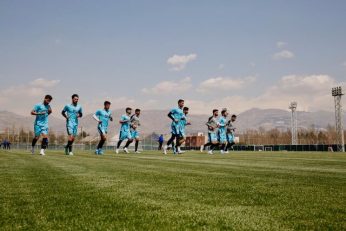 نخستین تمرین تیم ملی ایران برای دیدار با کره جنوبی و لبنان برگزار شد