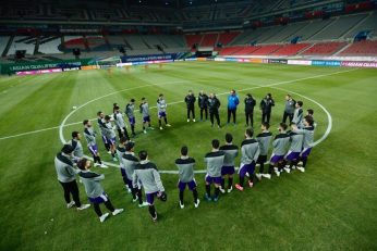 آخرین تمرین ملی فوتبال ایران در ورزشگاه جام جهانی سئول پیش‌ از دیدار با کره جنوبی