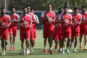 تمرینات پرسپولیس