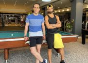 رامین رضاییان ؛ تنیس فوتبال علی کریمی و رامین رضاییان