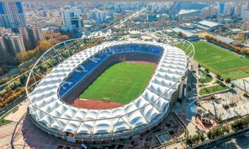 دیدار ایران و لبنان در ورزشگاه امام رضا