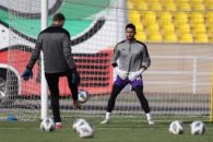 سیدحسین حسینی دروازه بان احتمالی تیم ملی مقابل لبنان