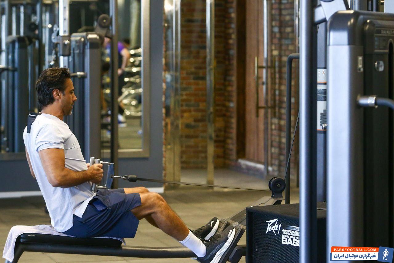 تمرینات منظم فرهاد مجیدی و آمادگی بدنی او الگوی مناسب بازیکنان استقلال