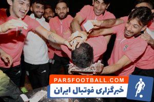 محمد حسین کنعانی‌زادگان در اردوی تیم ملی تولد خود را برگزار کرد