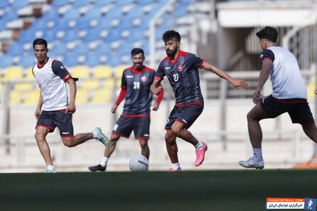 رامین رضاییان و پایان تمرینات انفرادی در ورزشگاه شهید کاظمی