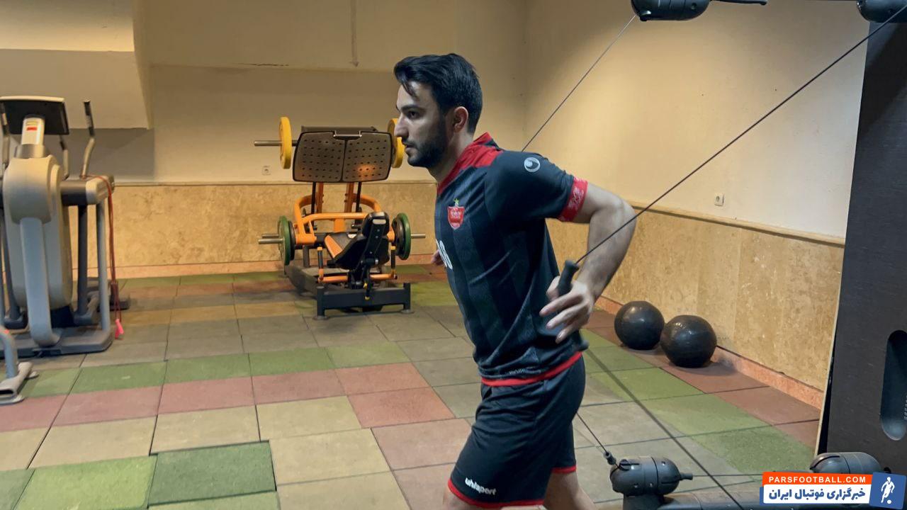 بازگشت سیامک نعمتی به تمرینات پرسپولیس
