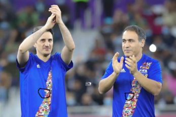 علی دایی ؛ دیدار مهدوی کیا با اسطوره های فوتبال جهان